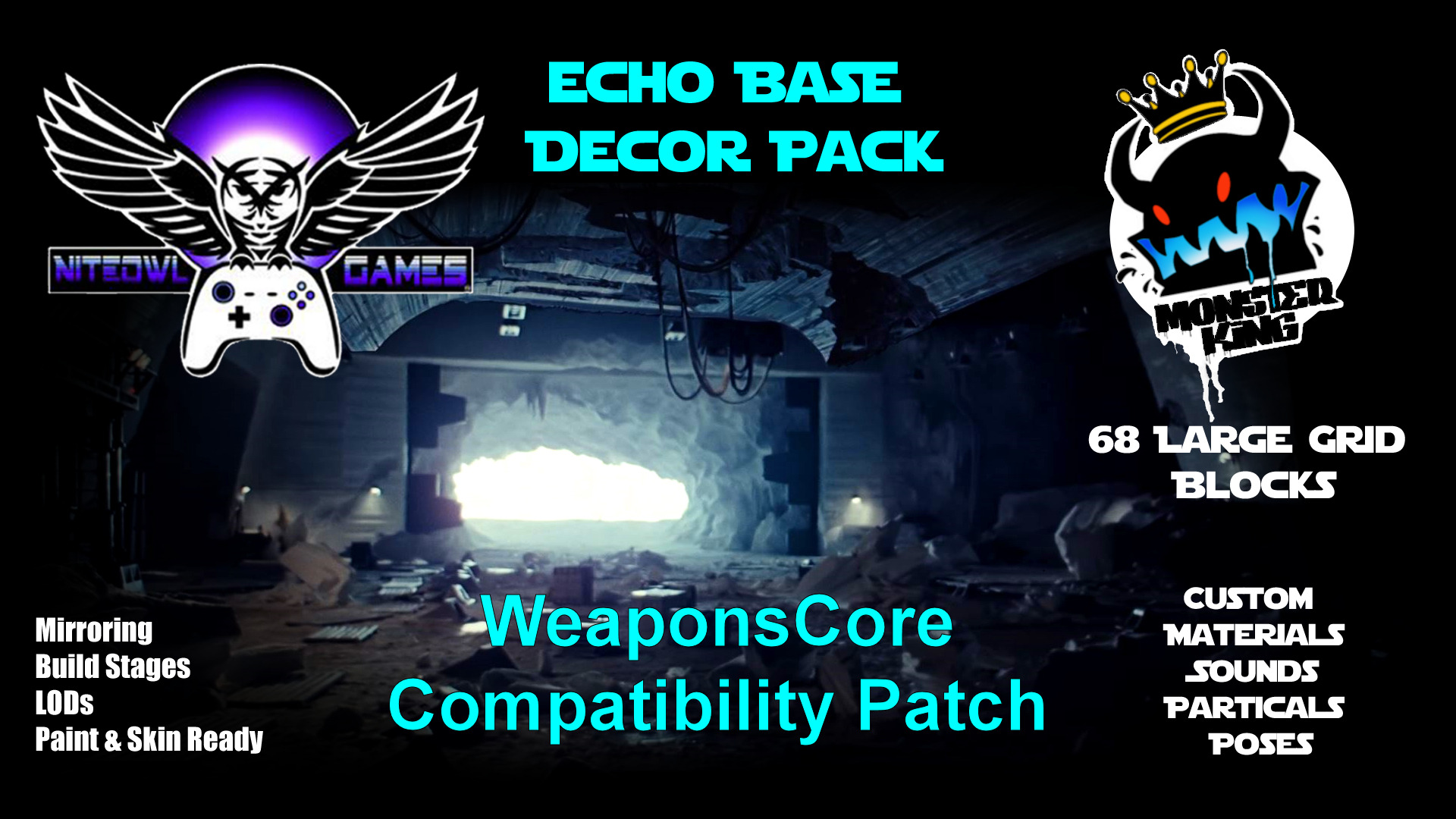 NiteOwl Echo Base Decorative Pack - WC Patch
