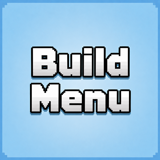 Build Menu Mod (incl. Blueprints!)