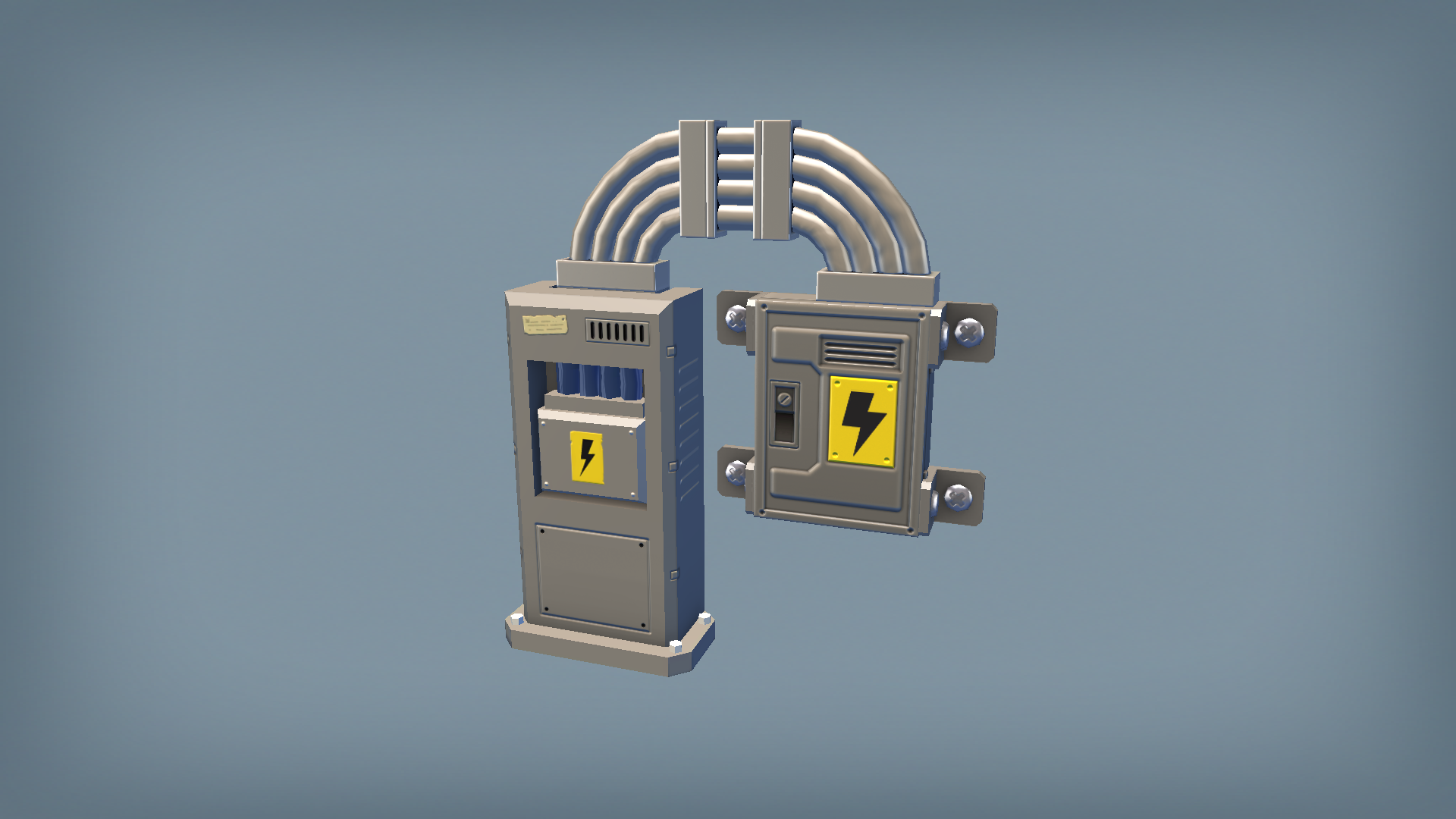 fuse box to power station [prop]