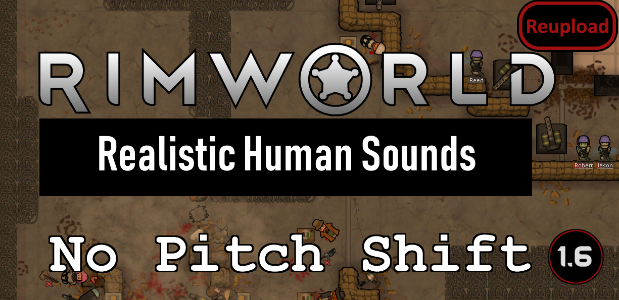 Realistic Human Sounds No Pitch Shift