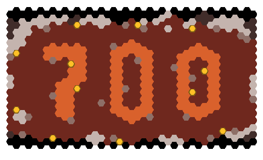 700 Players Thank-You Map