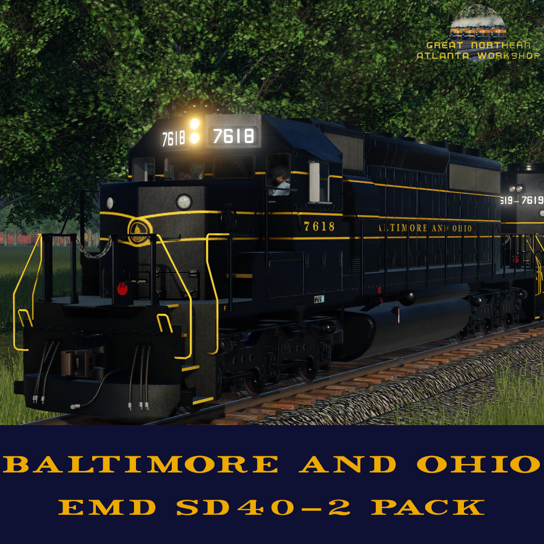 Baltimore & Ohio EMD SD40-2 Pack