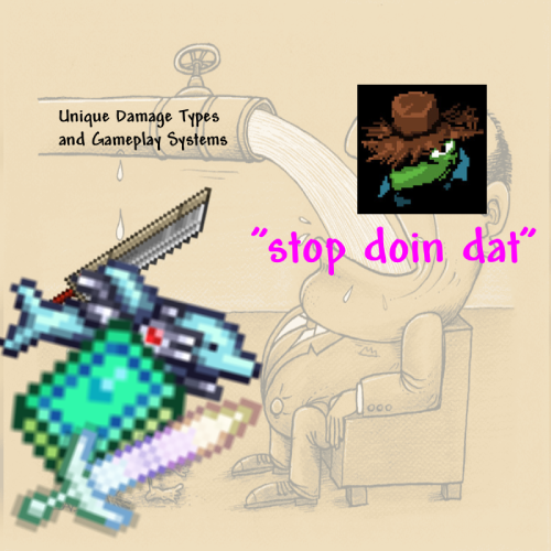 No Damage Classes!!! – Terraria Mod