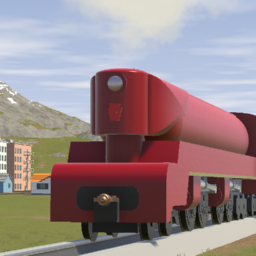 Pennsylvania Railroad Class T1 - Tuscan Red