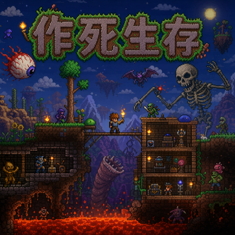 作死生存 – tModLoader Mod