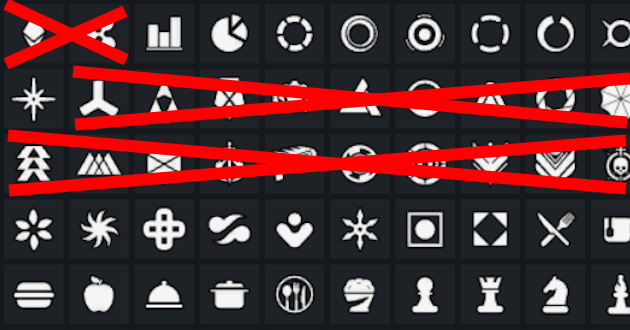 Remove Immersion Breaking Icons