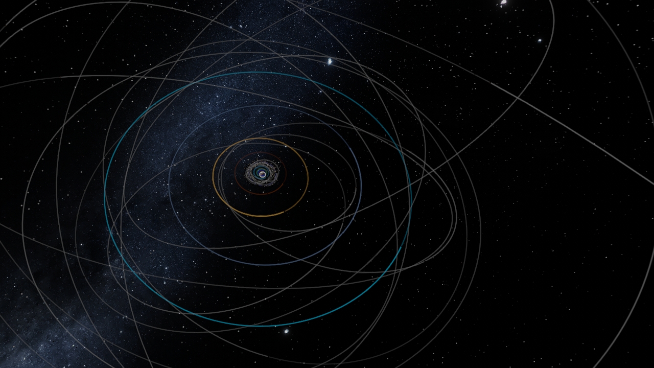 Solar System (3.8 Billion Years Ago)