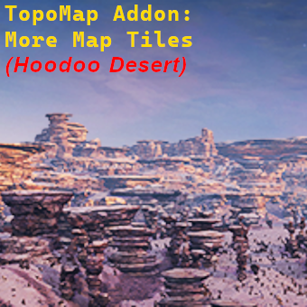 TopoMap Addon: More Tiles (Hoodoo Desert Tileset)