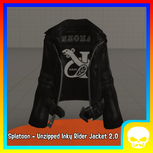 Splatoon - Unzipped Inky Rider Jacket 2.0