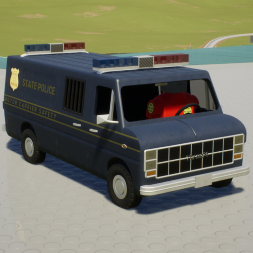 ThreeM Wendigo 1982 Police van