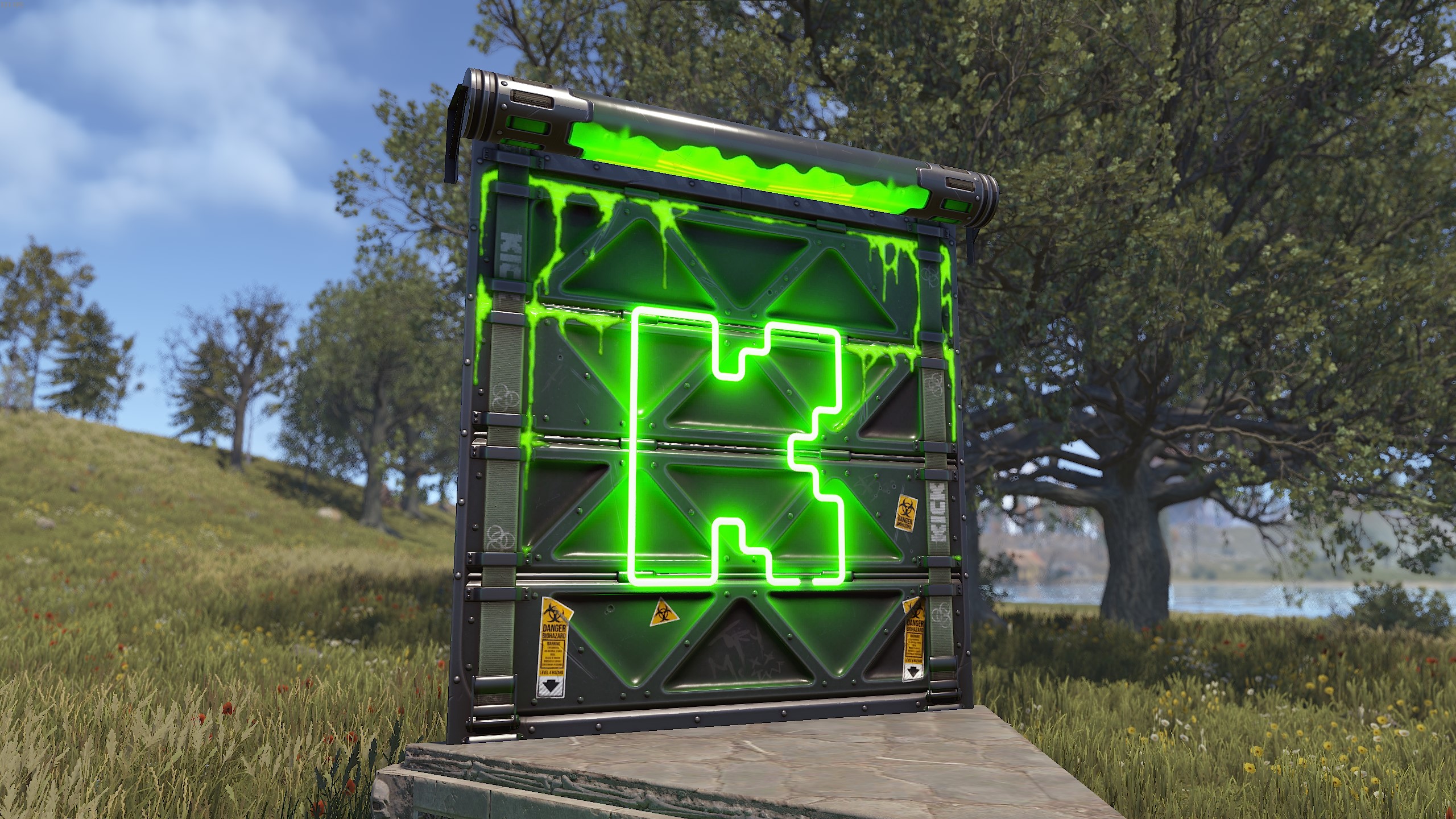 Kick Garage Door