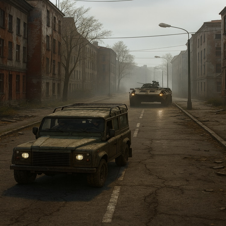Convoy in Kamensk