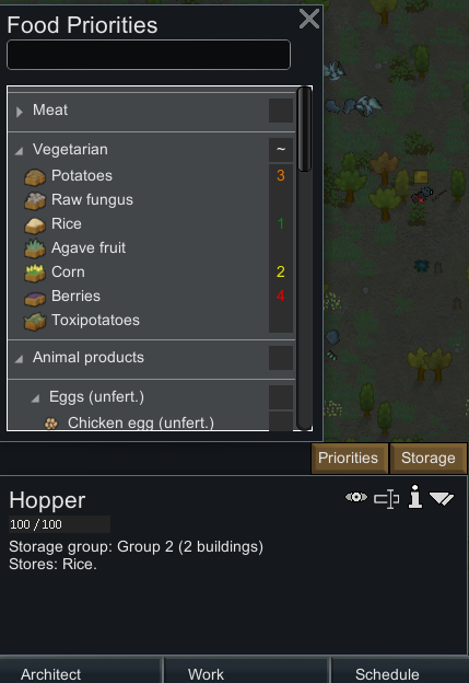 Smart Hopper mod preview for RimWorld