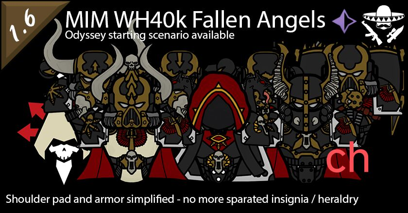 [ZH]MIM Warhammer 40k Fallen Angels中文汉化