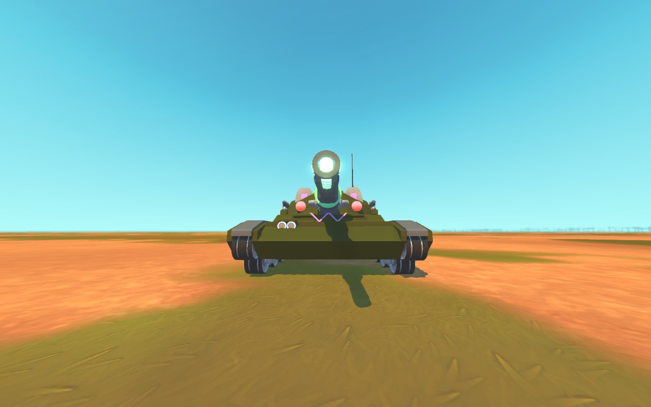 Experimental Sample Vehicle of Nuclear Directed Fission Cannon