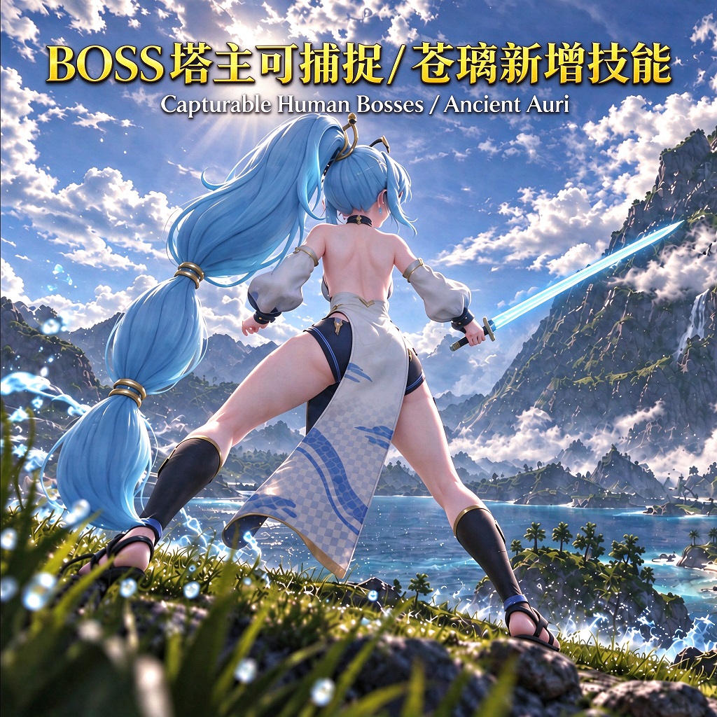BOSS可捕捉苍璃新技能/auri_new skill