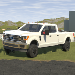 2020 Ford F-250 Lifted Bed Limited [Low Poly]