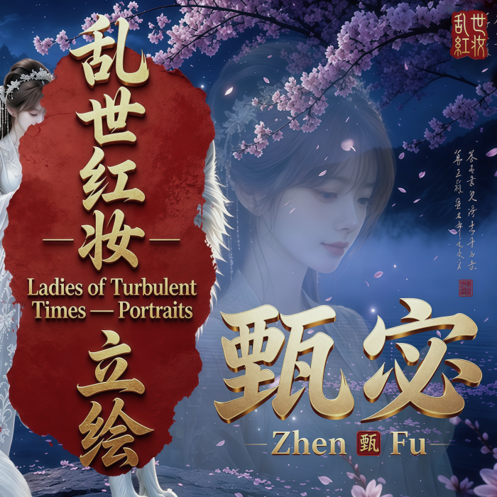 【乱世红妆｜甄宓立绘重制 MOD】Ladies of Turbulent Times | Zhen Fu Portrait Remastered MOD