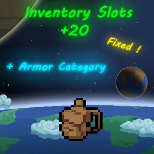 More Inventory Slots +20 +1 Category Fixed