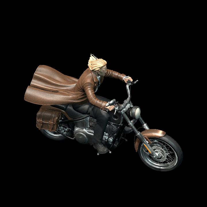 noir wizard + bike