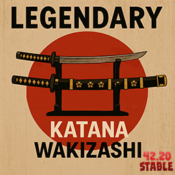Legendary Katana Wakizashi