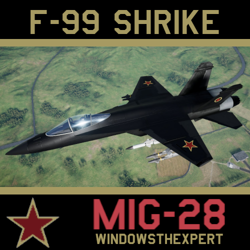 F-99 Mig-28 black