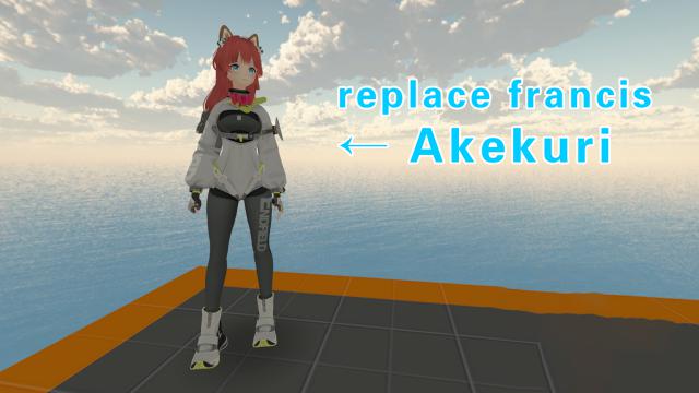 Arknights Endfield Akekuri（明日方舟终末地 秋栗）replace francis