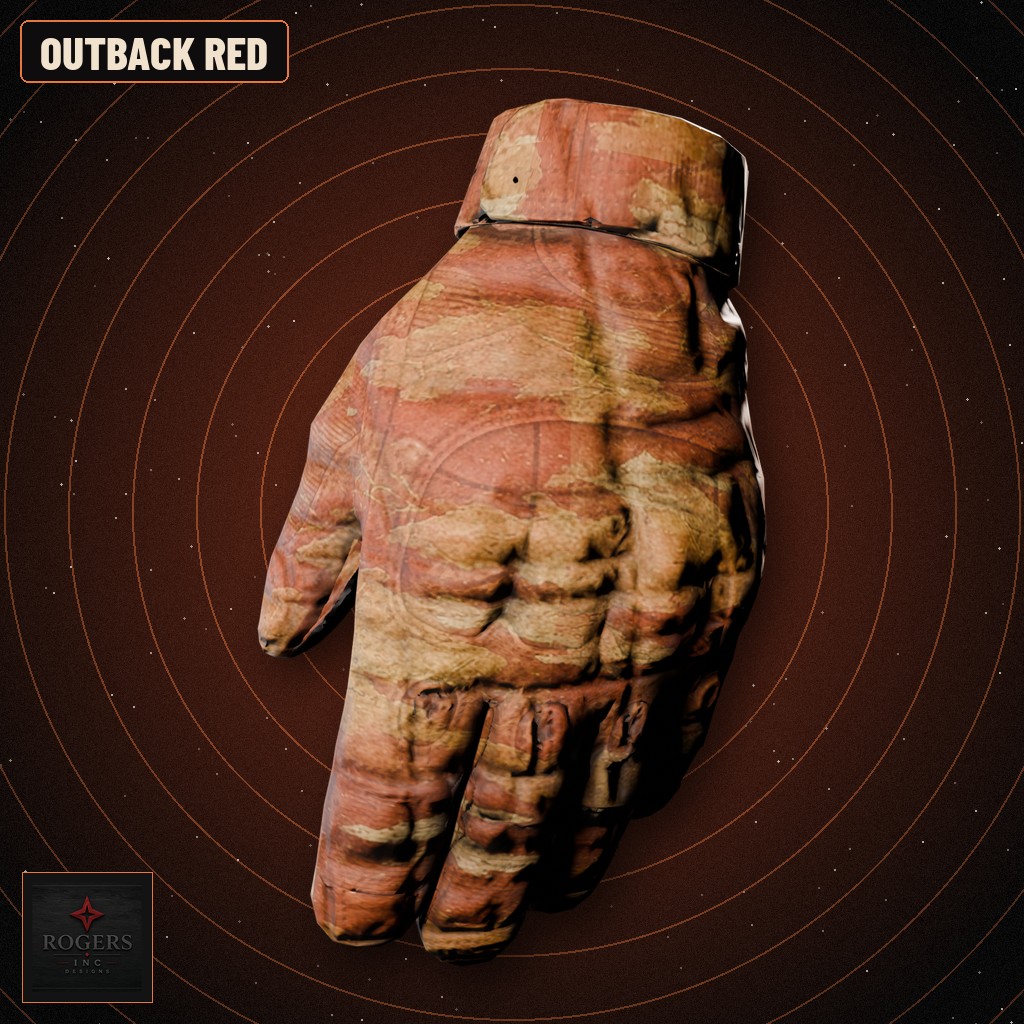 Outback Red Tactical Gloves