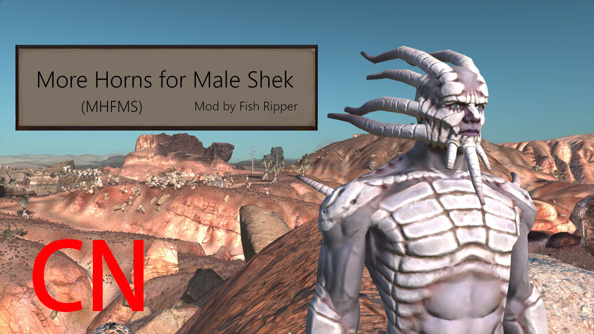 More Horns for Male Shek CN