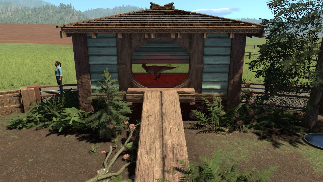 Tiny raised shelter