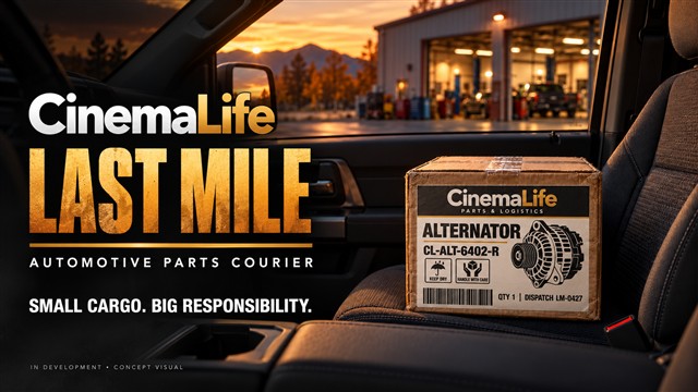 CinemaLife | Last Mile - Automotive Parts Courier Beta preview