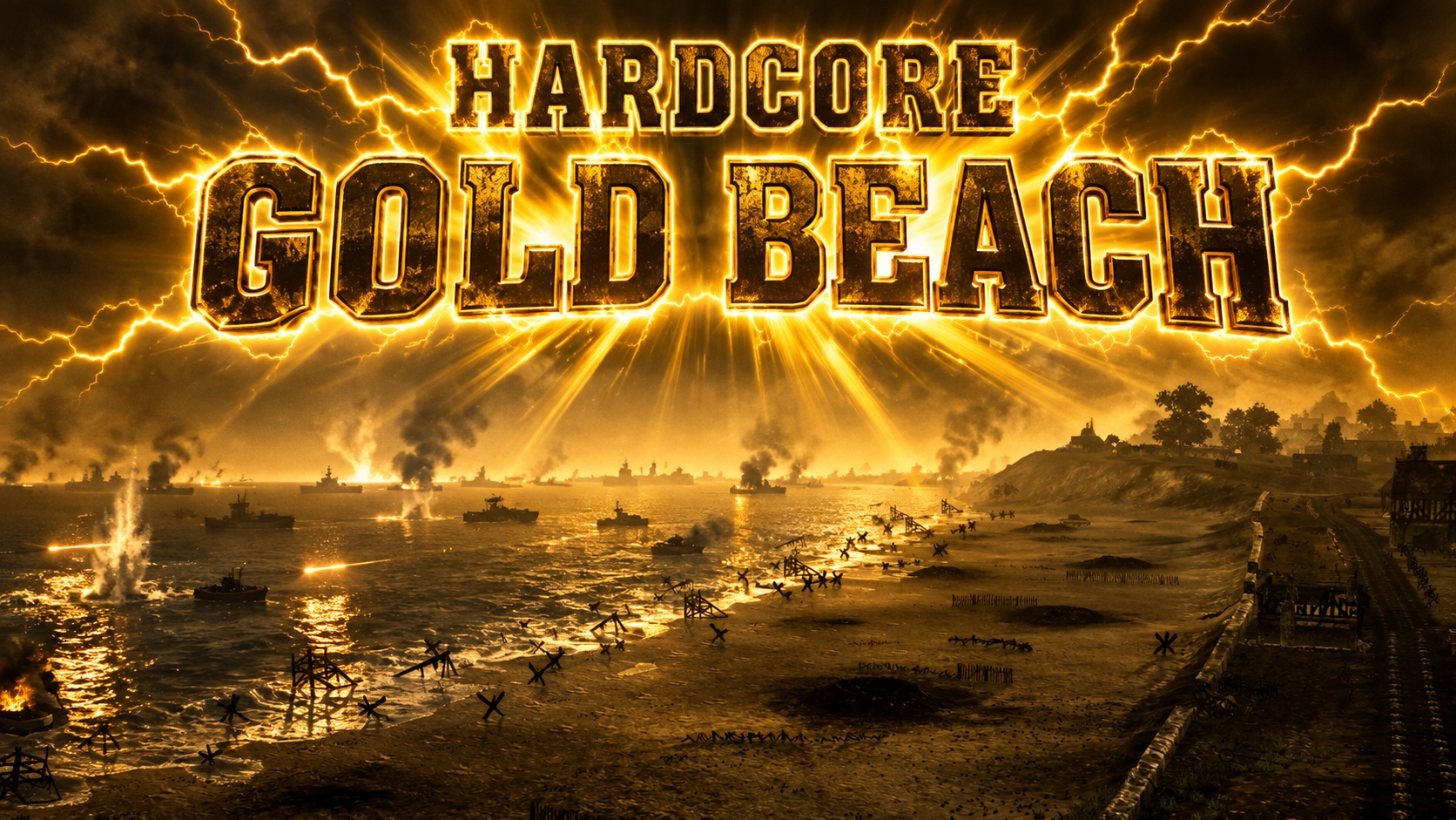 Hardcore Gold Beach (BETA ONLY OR THERE WILL BE MISSING STUFF) preview