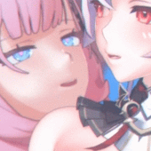 [60fps]Elysia x Luna Thighjob preview