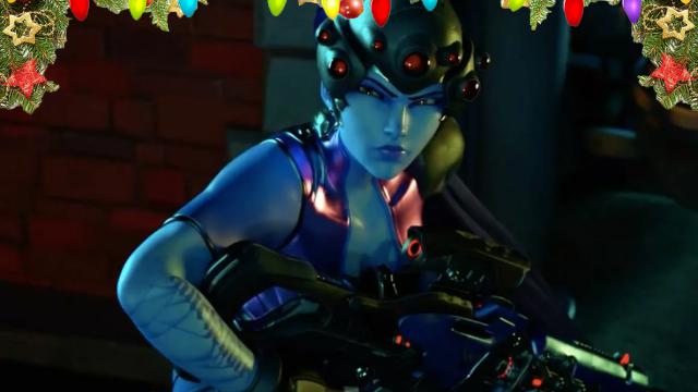 R-18 Widowmaker (Overwatch) animated sexy pipe bomb 3
