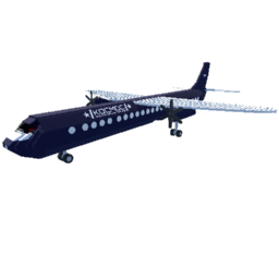 Softbody AIR LINER AN-24 Kosmos Airlines