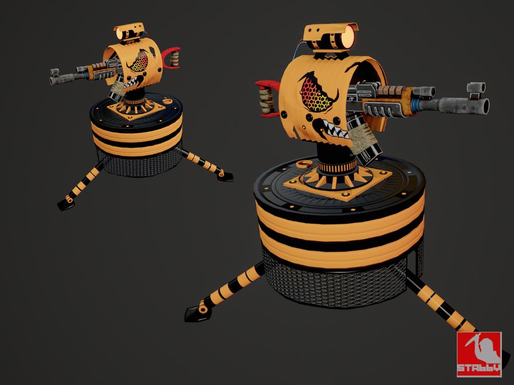 Murder Hornet Auto Turret thumbnail 3