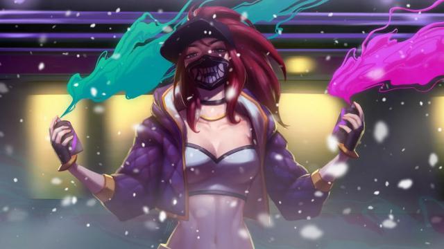 R-18 Akali K/DA (League Of Legends) animated TV