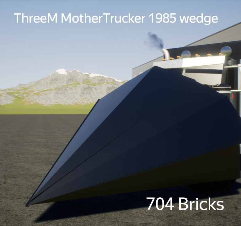 ThreeM MotherTrucker 1985 wedge