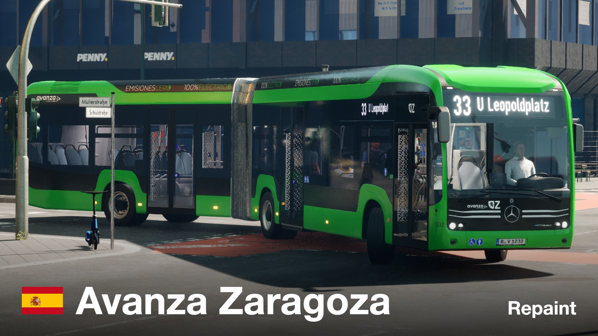 Avanza Zaragoza | Mercedes Benz eCitaro (12/3, 18/3)