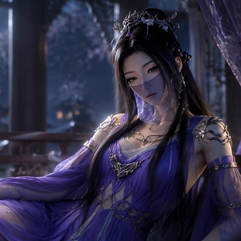 紫灵月夜独思-凡人修仙传-落雨无声 preview