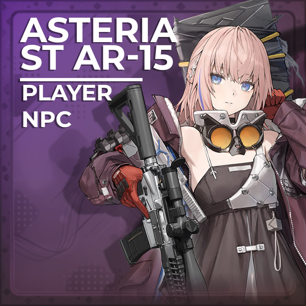 Asteria | ST AR-15 [Girls' Frontline 2] : [3 Model Pack] Playermodel and NPC
