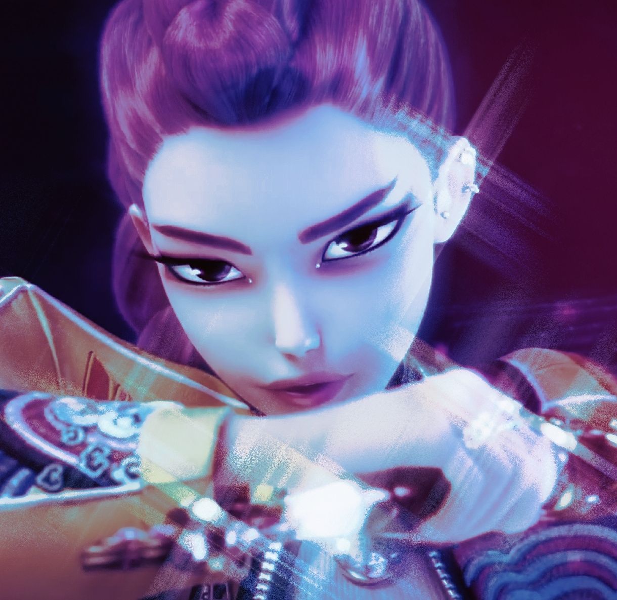 R-18 Rumi (KPop Demon Hunters) animated sexy pipe bomb

