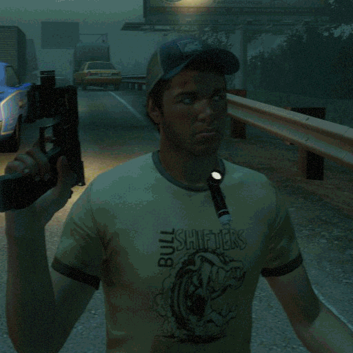 Survivors With Chest Flashlight