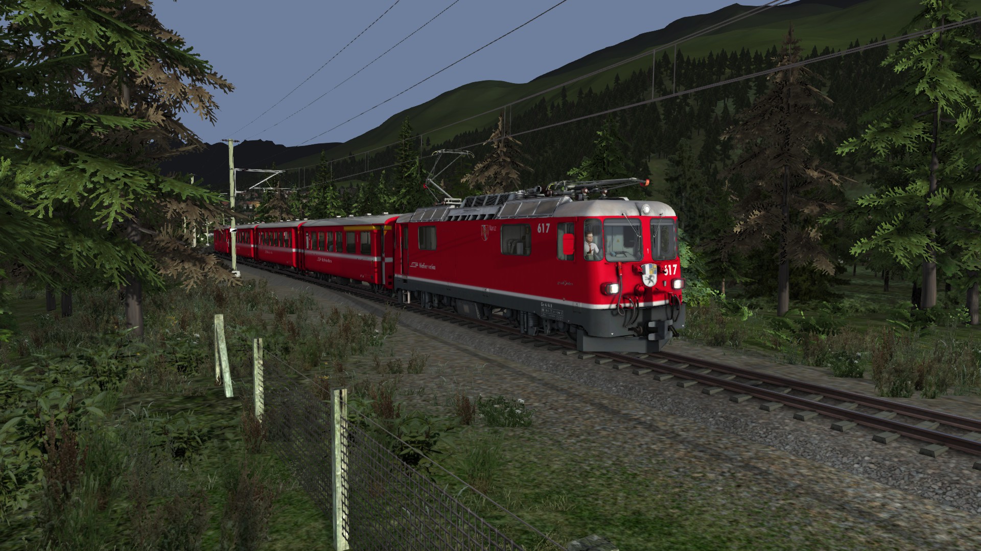 [HS]-Train 1712: 0544 Disentis to Chur