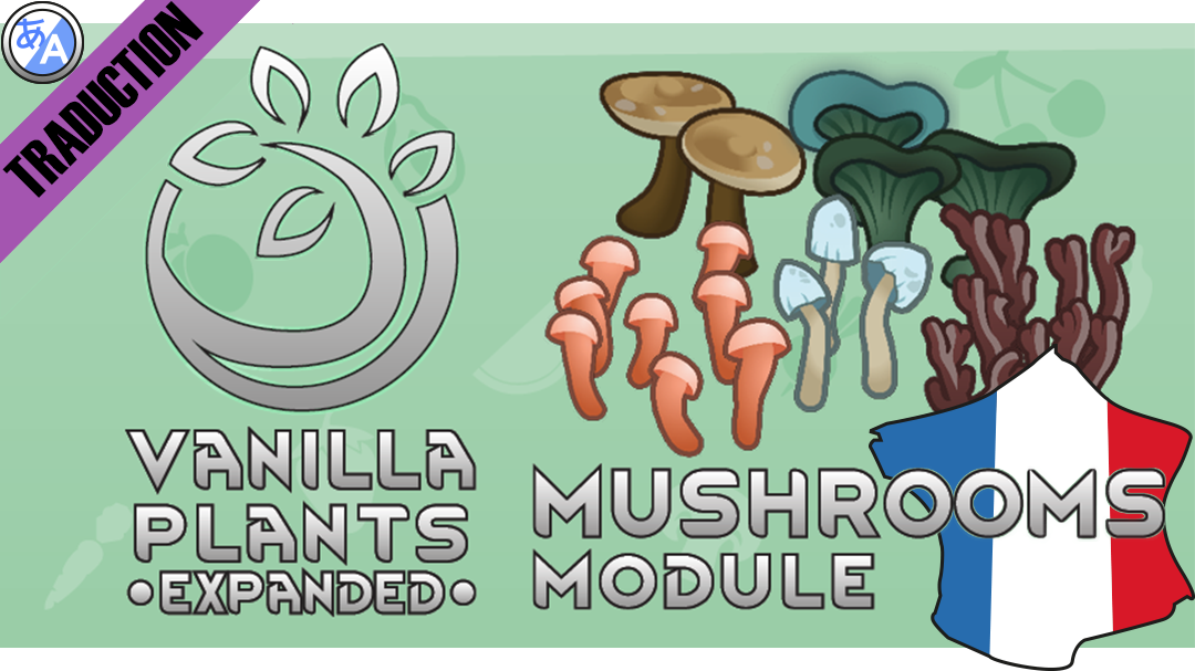 Vanilla Plants Expanded - Mushrooms [Fr]