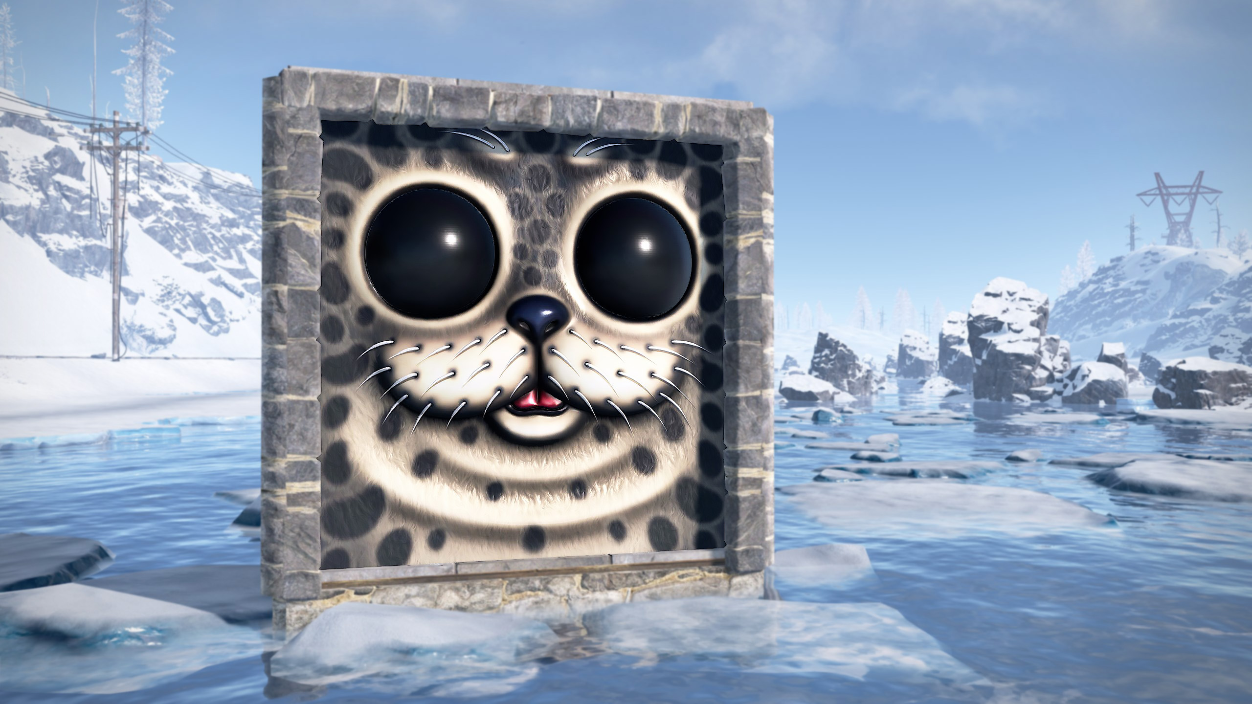 Harbor Seal Garage Door thumbnail 4