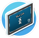 Signage Blue - DNA Lab
