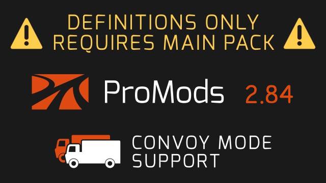 ProMods 2.84 Conviy Mode Support