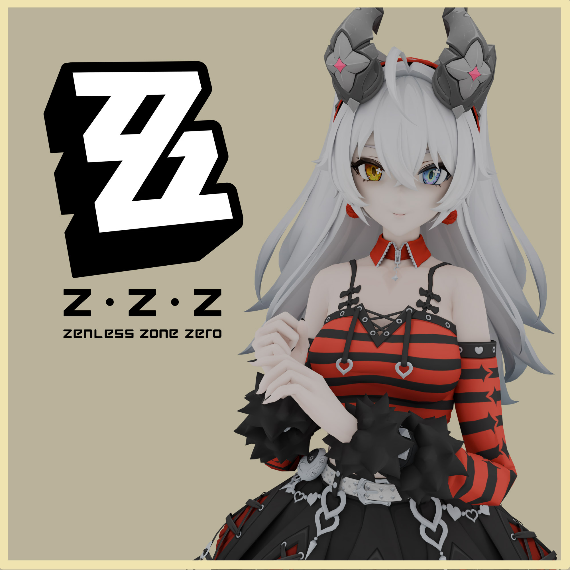 Zenless Zone Zero - Lindverne Sunbringer - Bay City (PM & NPCs)
