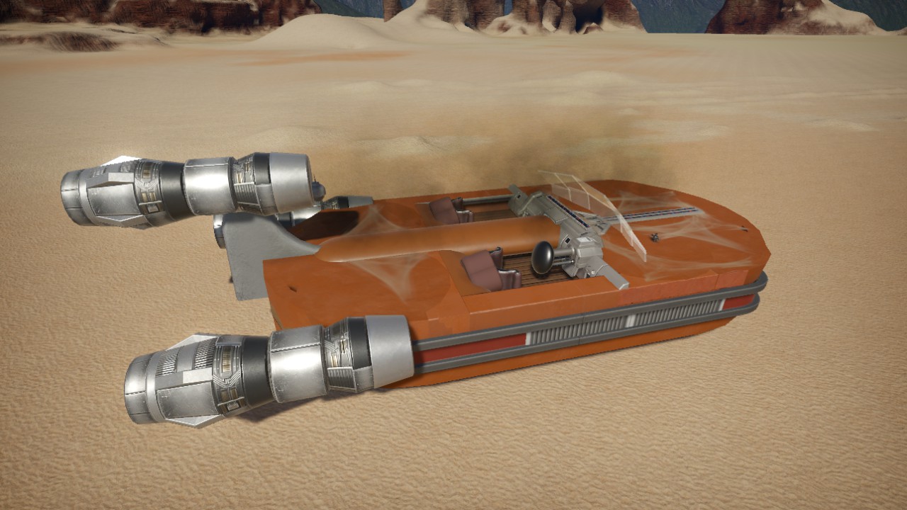 STAR WARS - LUKE'S SPEEDER